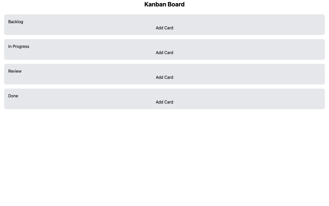 Screenshot der gerenderten App