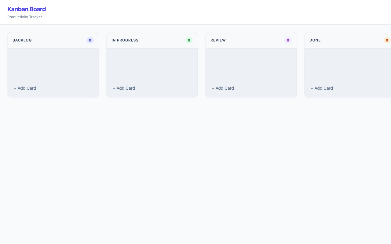 Screenshot der gerenderten App