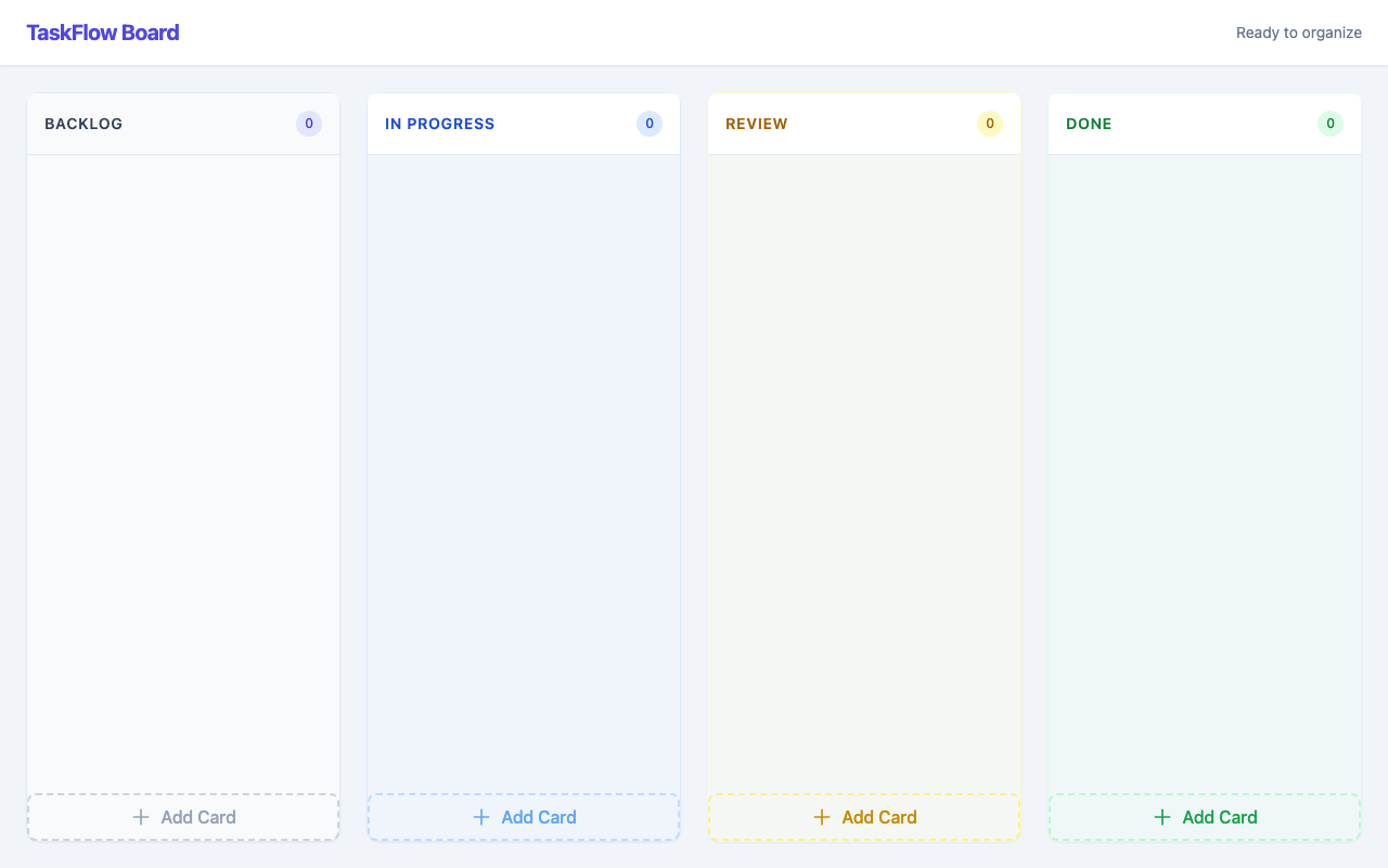 Screenshot der gerenderten App